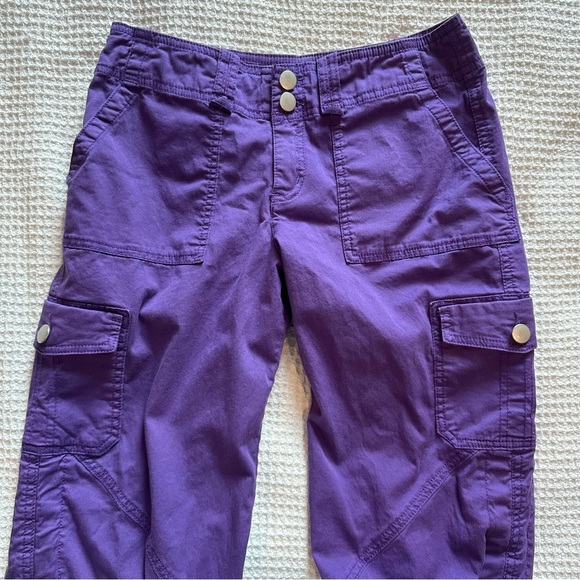 I.AM.GIA Women’s Deadstock Purple Ryder Cargo Pants / Trousers size XS - Picture 4 of 9